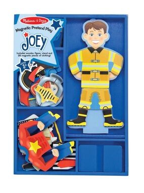 Melissa & Doug Magnetic Wooden Dress Up Pretend Play Toy